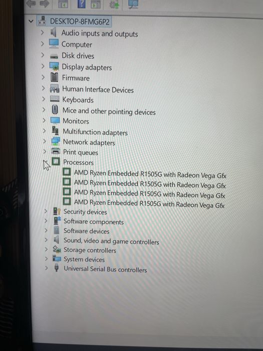 Настолен офис компютър HP