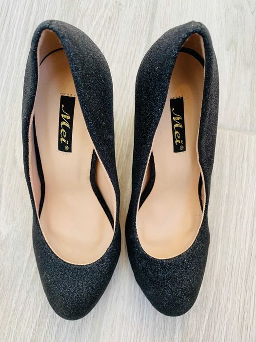 pantofi dama cu sclipici