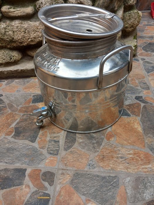 Vind bidon inox alimenrar ,15 l !