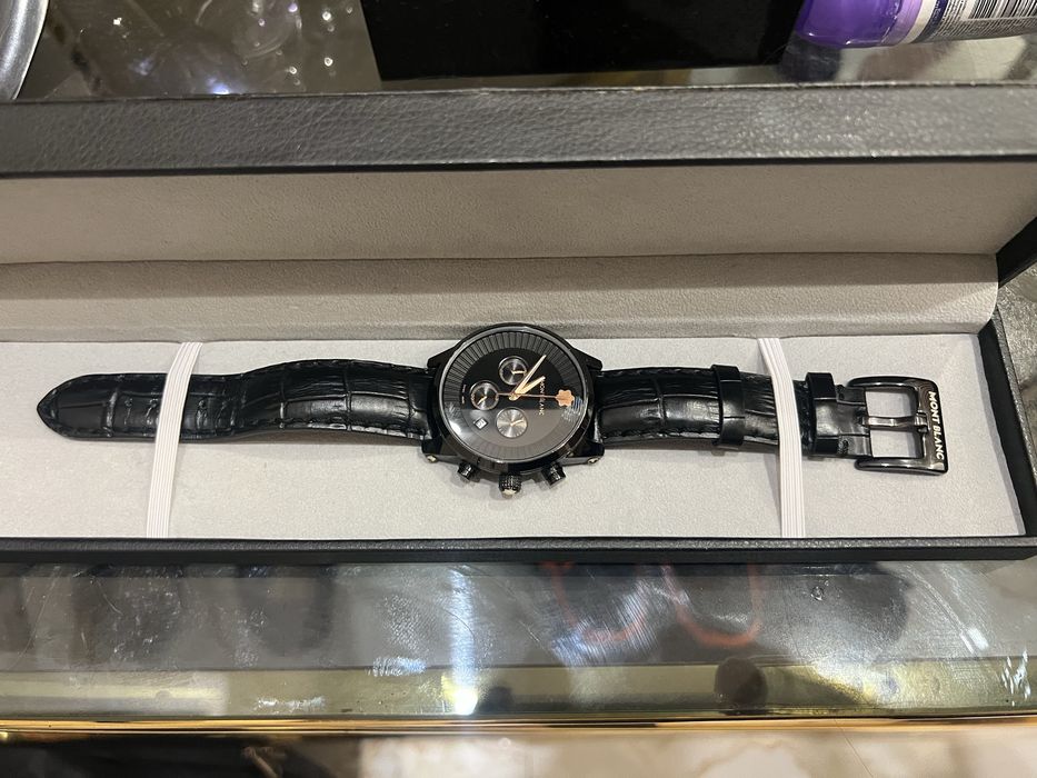 Montblanc black watch