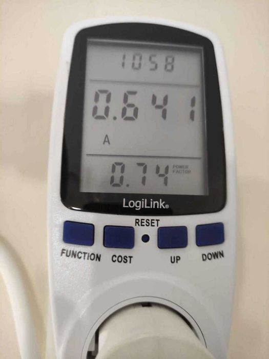 Ватметър  LogiLink, мониторинг на консумацията на енергия, Енергометър