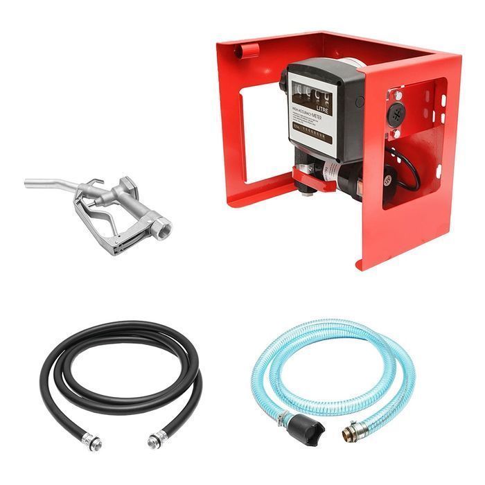 Kit pompa pentru transfer motorina cu contor 12v 40l/min