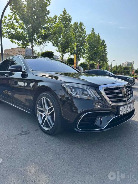 Mercedes-Benz S-Class W222 haydovchi bilan | VIP va biznes transfer