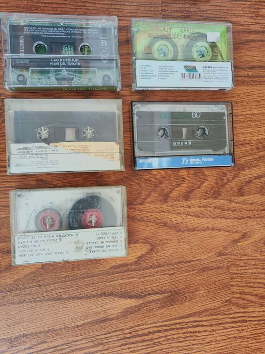 Аудиокасети с музика Planeta Payner, Vesna Zmijanac и Тодор Колев