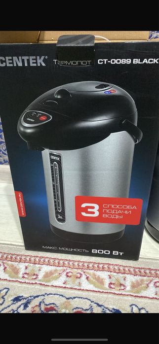Термопот черный CENTEK