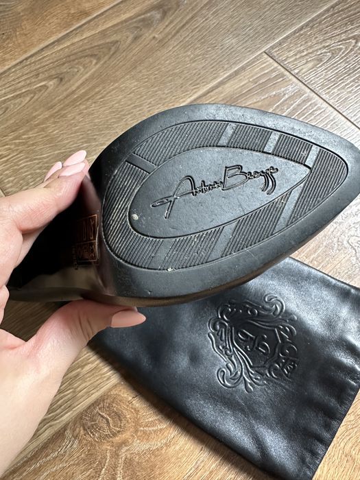 Сапоги из натуральной кожи