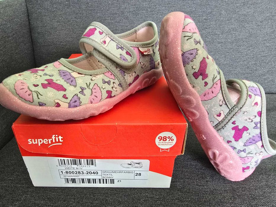 Пантофи за момиче SuperFit 28н.