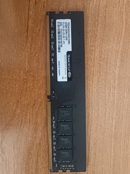 Оперативная память ОЗУ TeamGroup Elite DDR4 32GB 3200MHz