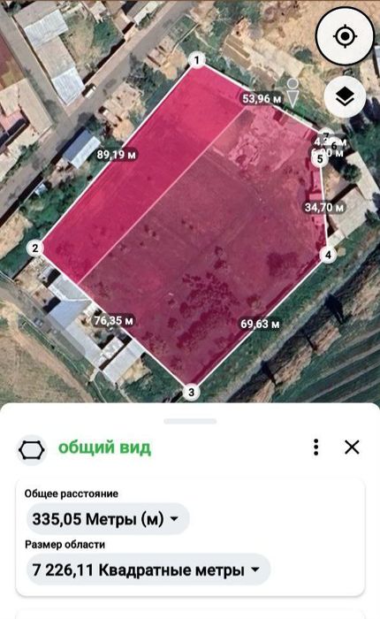 Земельный участок 60 сот +7 сот бонус.