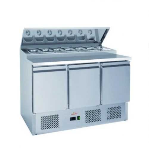 Green Frost PS300-Saladeta 3 usi,Masa rece (1365 x 700 x 850h mm)