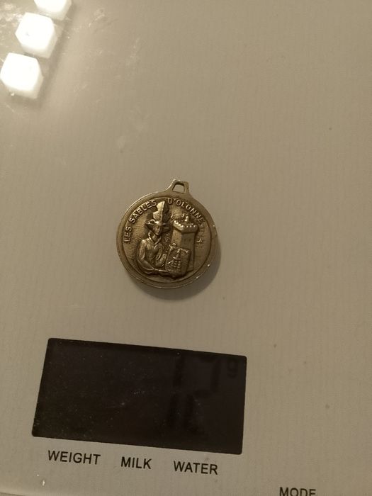 Medalie argint franceza veche 12 grame