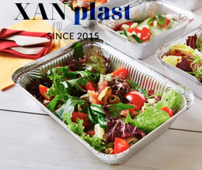 Одноразовый контейнер из фольги