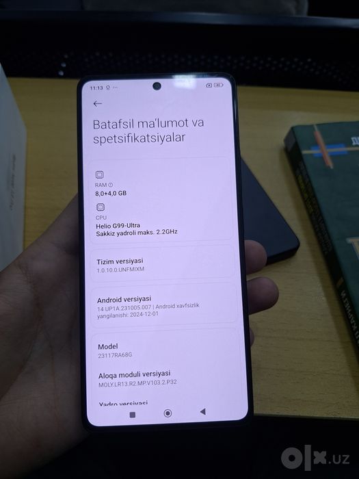 Redmi note 13 pro 8/256