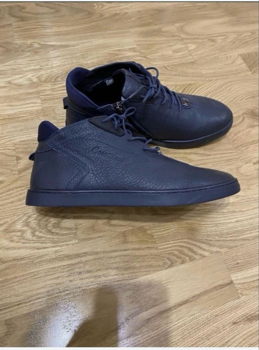 Ботинки кожаные демисезон 39-40 размер