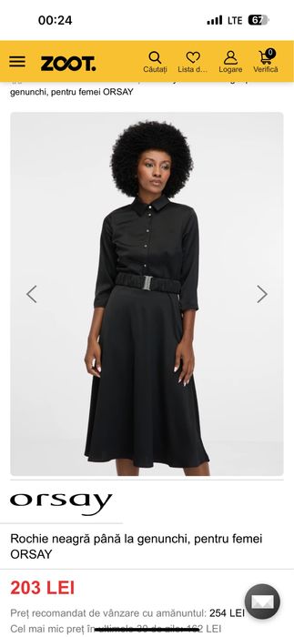 Rochie Orsay mărimea 40