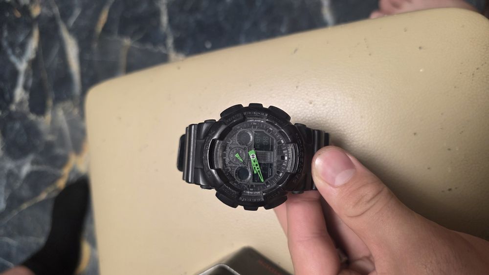 Часы наручные G-SHOCK CASIO GA100C 1A3