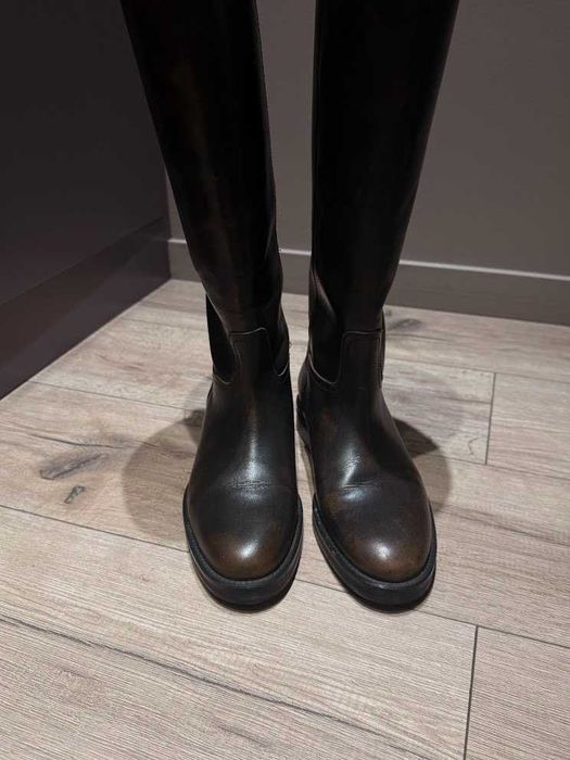 Высокие сапоги Massimo Dutti 39р