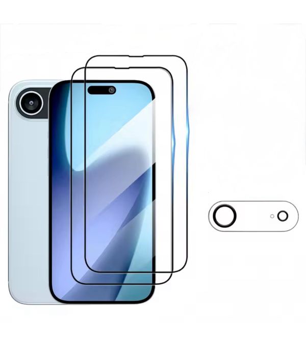 Pack 2 in 1 Folie Sticla Camera +Folie Sticla Iphone 17 17 PRO MAX AIR