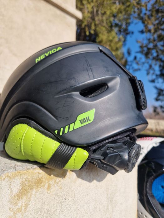 Детски ски, обувки и каска