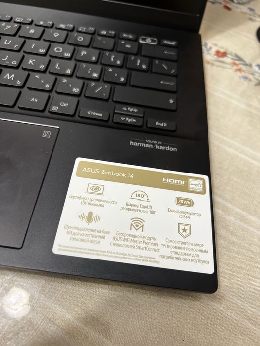 Ноутбук asus zenbook 14 модель