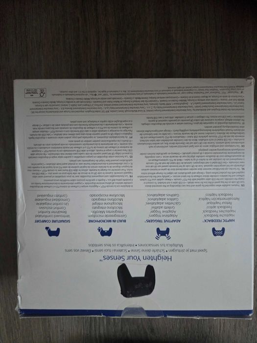 Sigilat Controller Wireless PS 5 original DualSense V2 Midnight Black