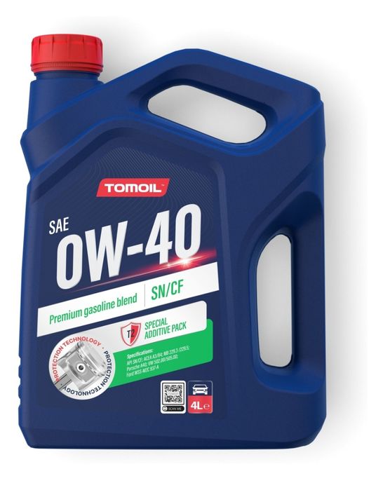 Моторное масло Tomoil 5w40 SN/CF
