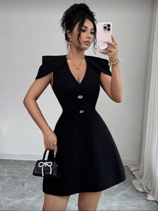 Дамска къса рокля