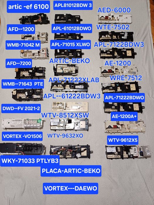 Placi de bază masini de spalat rufe