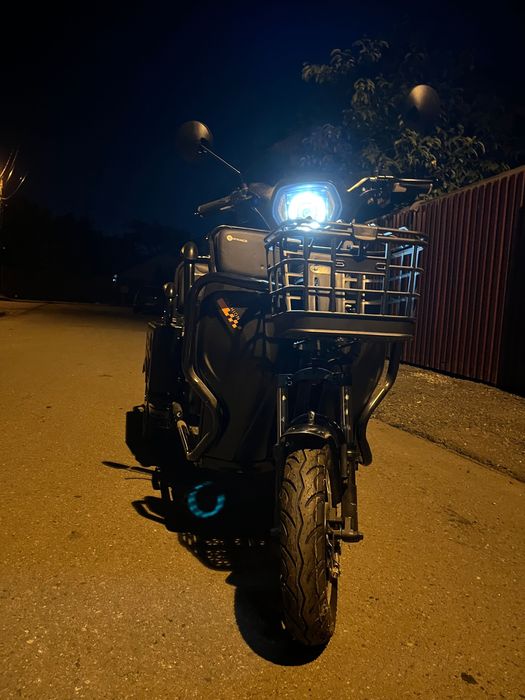 Ca NOU - Triciclu Tricicleta Electrica 2 Locuri Baterie Scuter TUK TUK - Iași