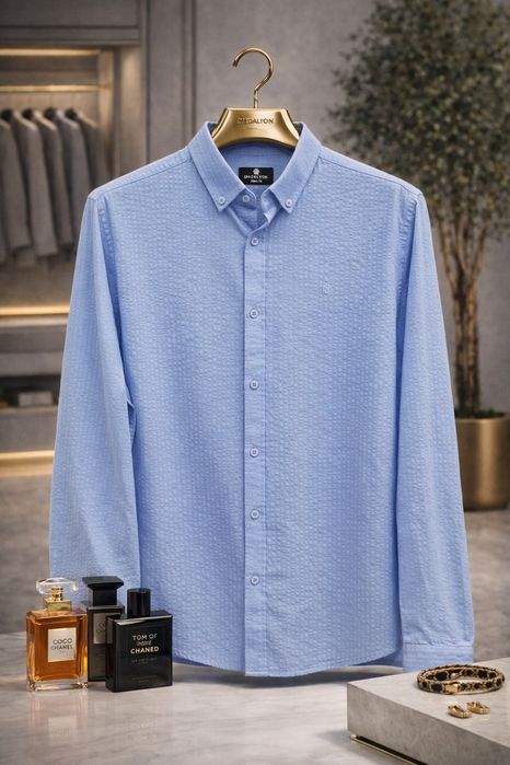 Мужские рубашки лен