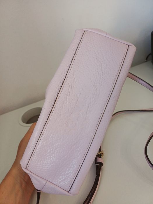 Mimco розова чана от естествена кожа