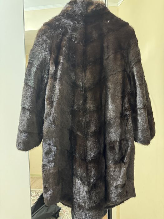 Шуба из натуральной норки