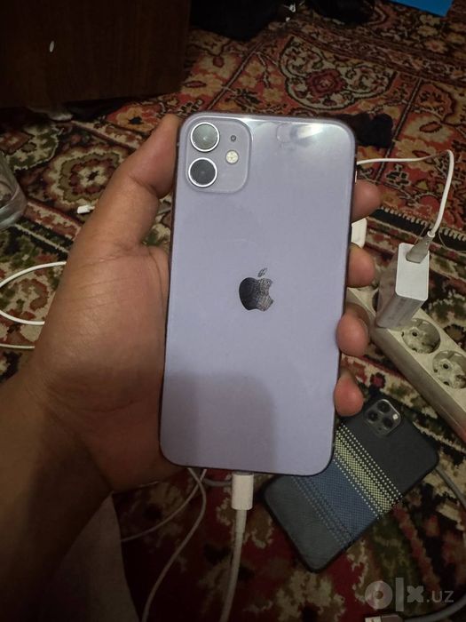 iPhone 11 xotira 64 71 batare idyal karobka dak