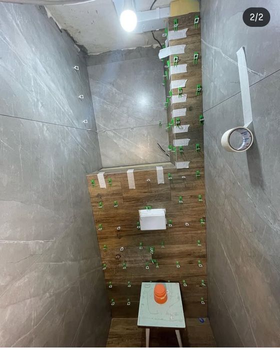 Укладка плитки обои галтели и тд