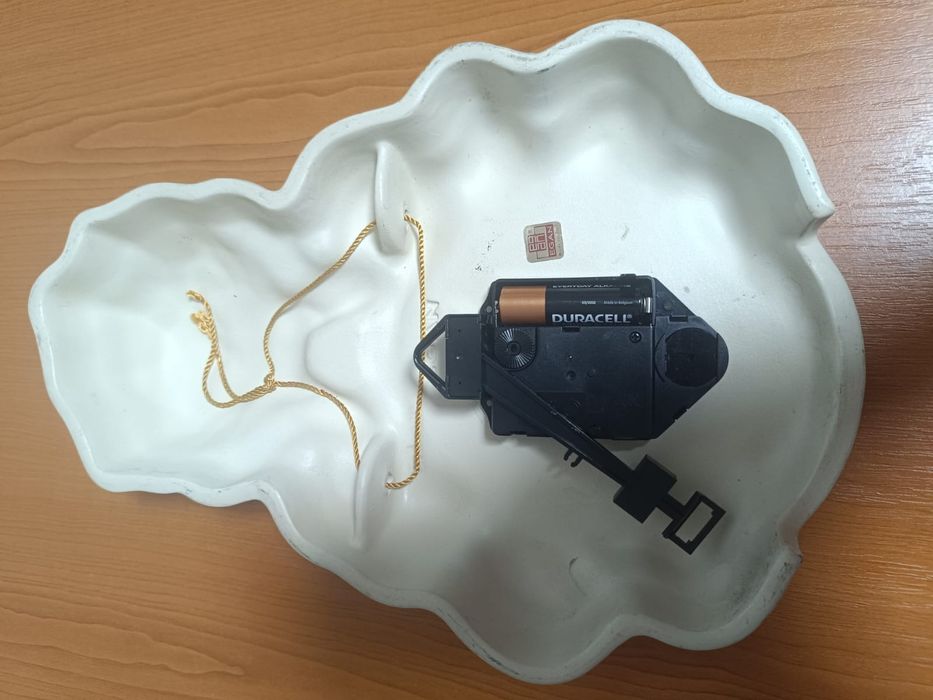 Ceas ceramica Egan. Ceas perete îngeraș.