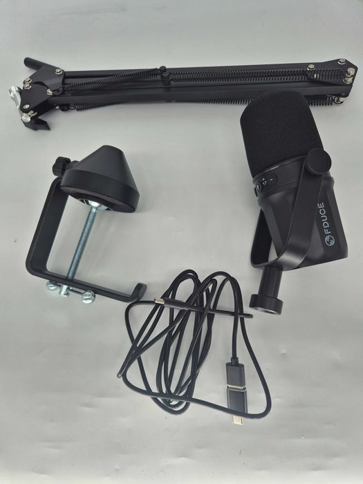 [REDUCERE-40%][GARANTIE 1 AN] Microfon FDUCE SL40 USB XLR braț podcast