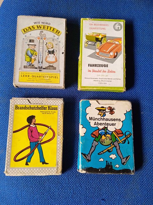 Стари германски карти за игра Черен Петър