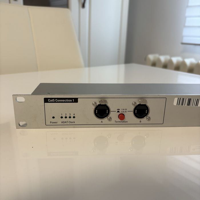 Appsys ProAudio ADX-32B Cat5 ADAT MIDI Toslink Extender