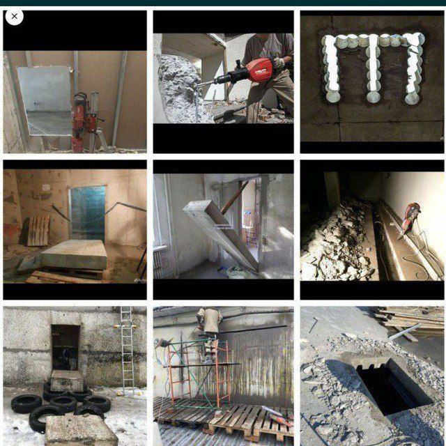 Алмазная резка Бетон кесиш тешиш перфоратiр услуги Алмазние буреnие