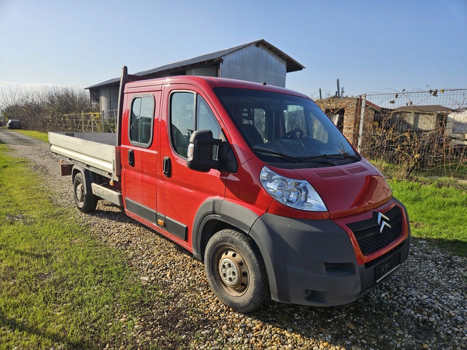 Vand Citroen Jumper 2011, 7 locuri cu bena