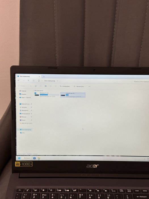 Ноутбук Acer core i5 / 1035G1