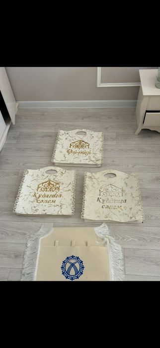 Подарочные пакеты коржины на калым