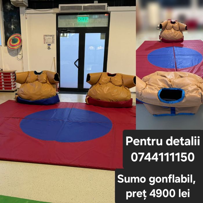 air hockey/Lumini scena/masa 16 persoane/canapea modulara/Sumo