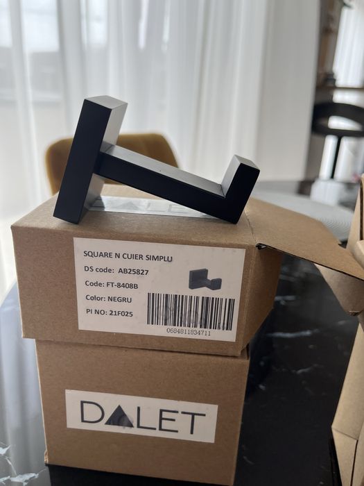 Cuier suport prosoape si suport hartie igienica Delta Studio D