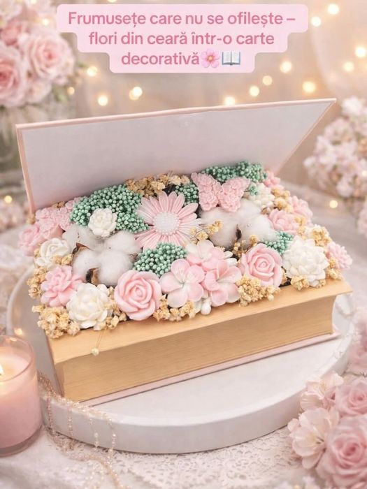 A&R Decor vinde aranjamente din ceara naturală de soia!