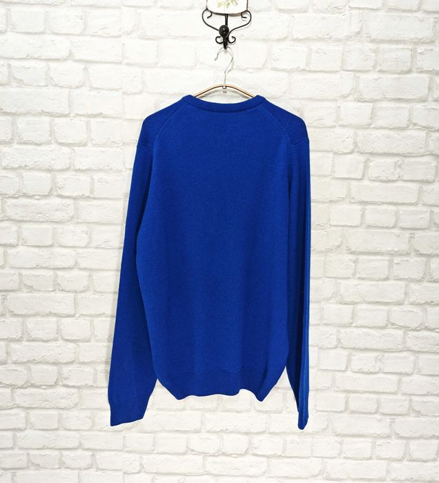 Lyle & Scott Оригинален мъжки син пуловер размер L