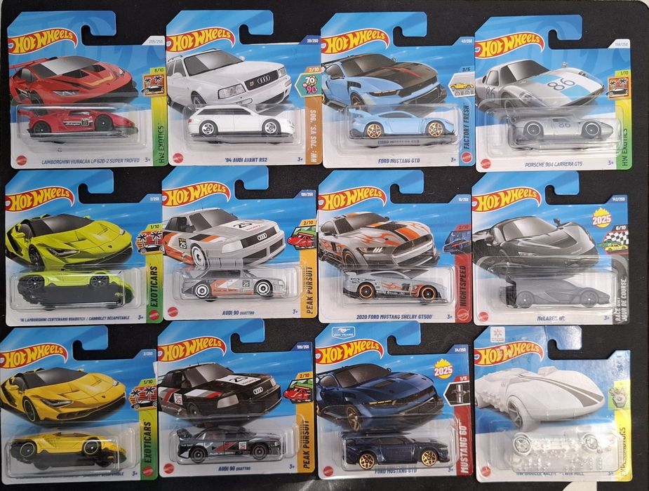 Hot wheels колички