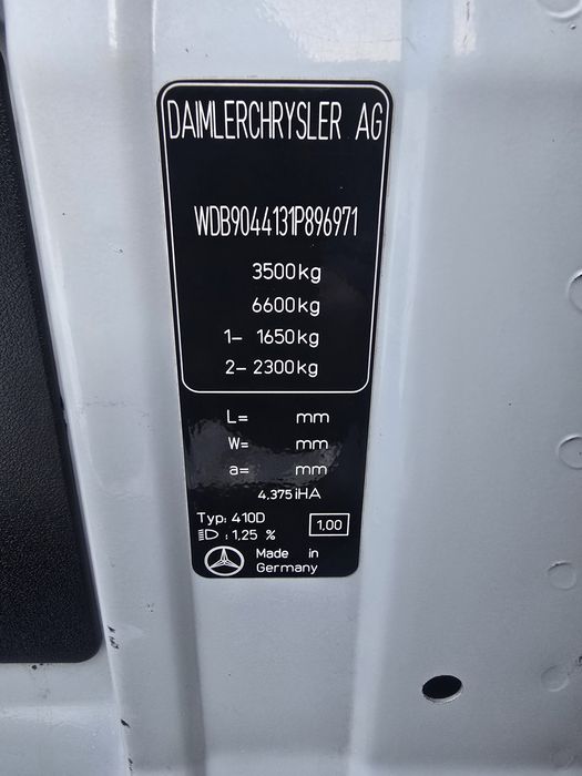 Mercedes-Benz sprinter 2.9