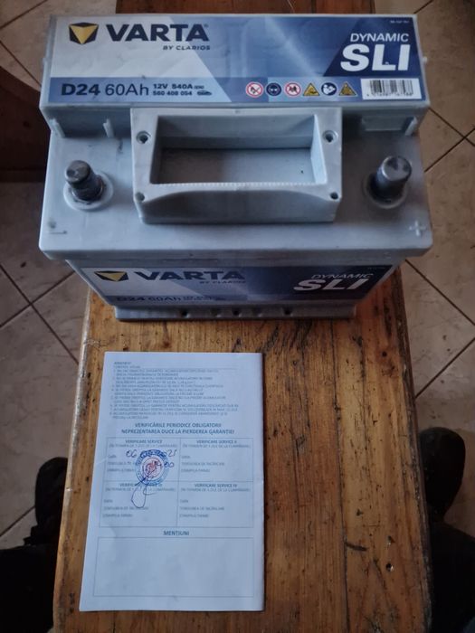 Baterie auto VARTA  D24  60Ah