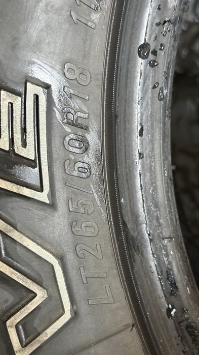 Резина LT 265 , 60, R18